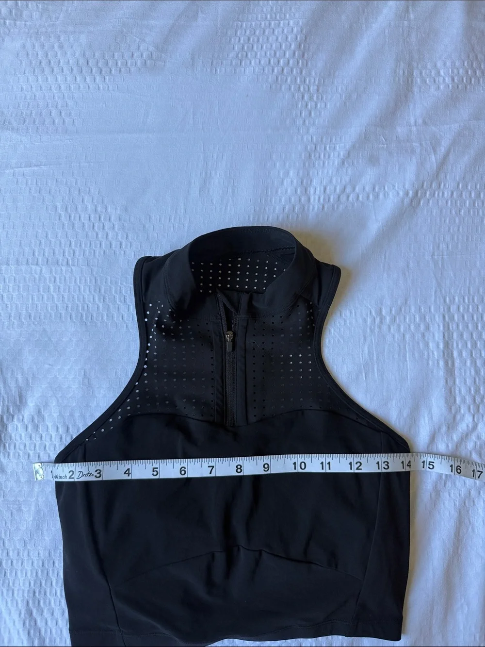 lululemon athletica Black Perforated Racerback Sports Bra✨